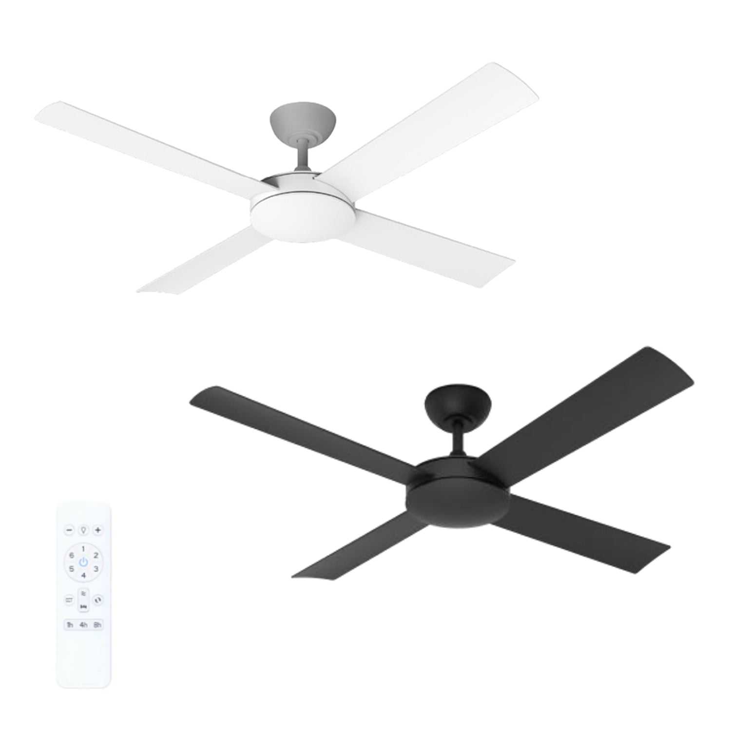Martec Quantum 52in DC Ceiling Fan Matt White NZ
