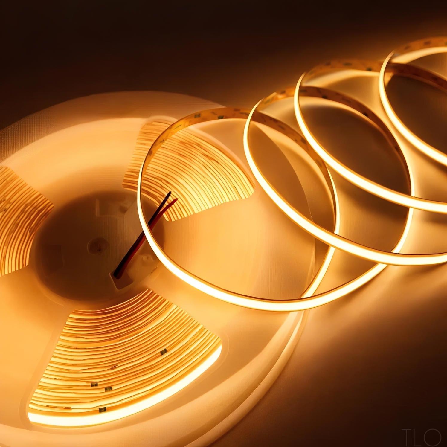 7.5w Long Run (Upto 20m) LED Strip 24v DC 2.7k, 3k or 4k CRI90