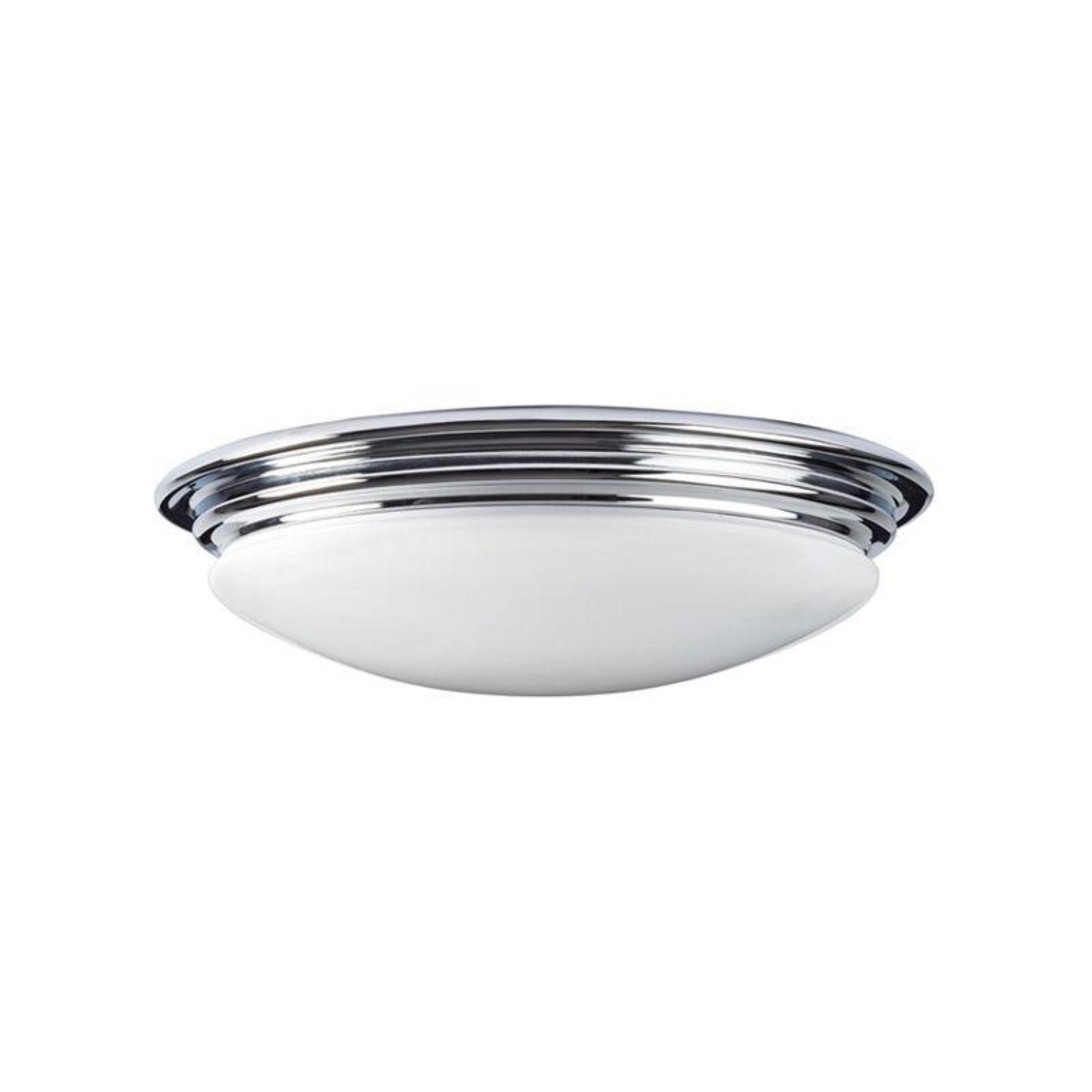 Elstead Bathroom Brompton Flush Ceiling Light GX53 IP44 in Polished