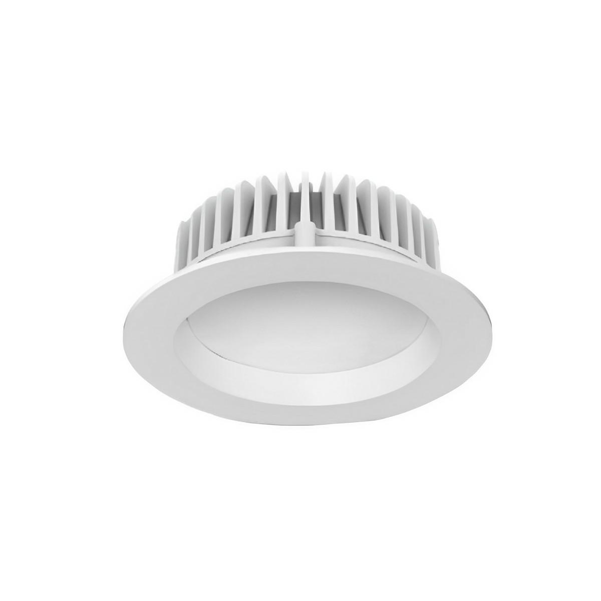 CLEARANCE 90mm Fire Rated Downlight LED Downlight 12w White 4000k-TLOCLEARANCE-AT9012/WH/FR/CW-The Lighting Outlet-product-view