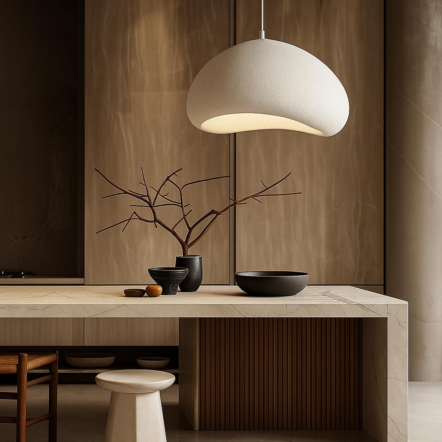 Cloud Silk Pendant Light Medium or Large in Matt White-CLO.115.M.MW-The Lighting Outlet-product-view