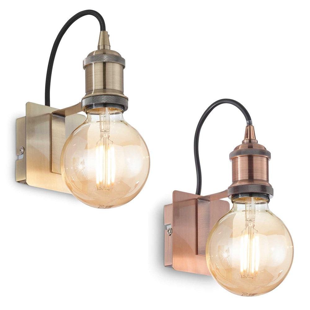 Frida Light Ideal Lux 8I163321 | Frida indoor Wall Light in Antique