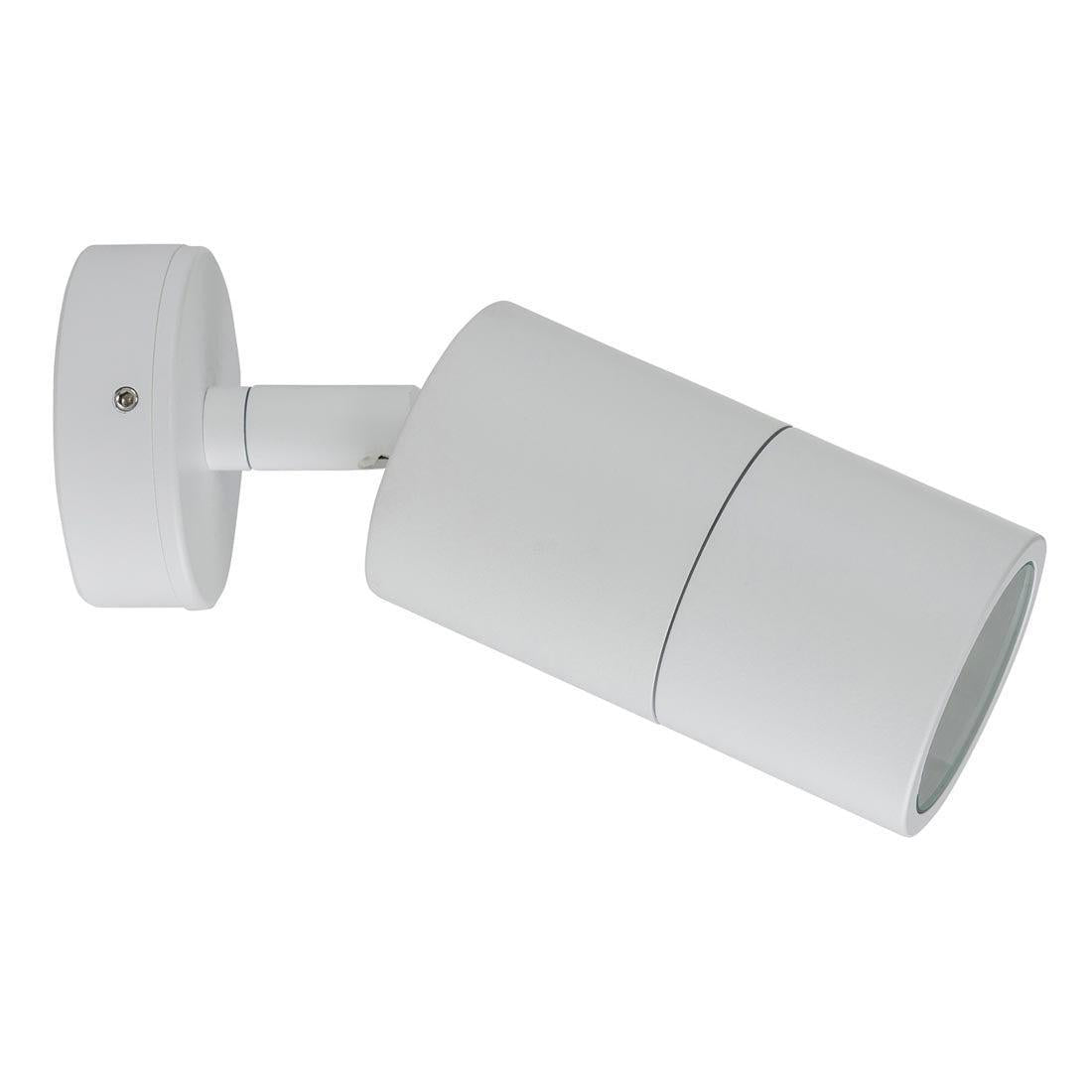 Matt White Single Adjustable Wall Light Tivah Havit Lighting - HV1235T, HV1237GU10T, HV1237MR16T-HV1237GU10T-The Lighting Outlet-product-view