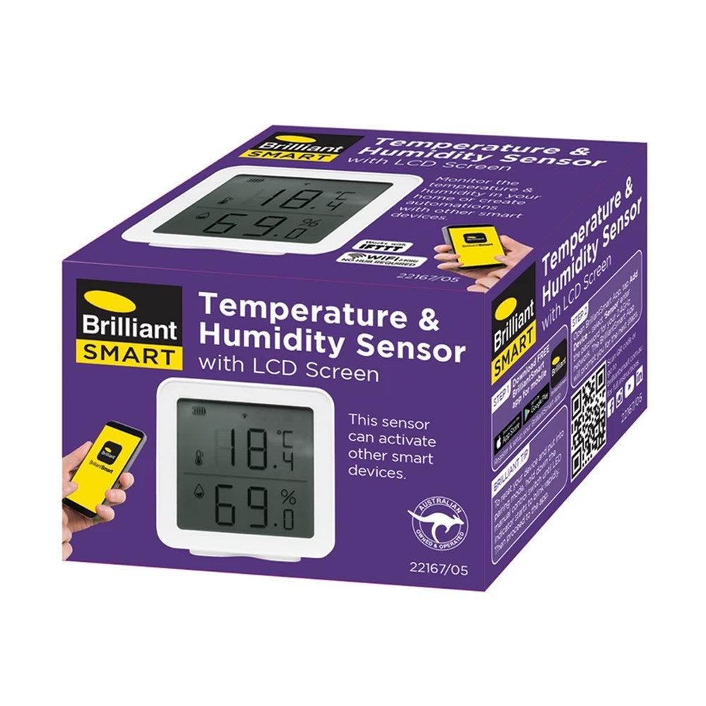Brilliant Smart Temperature and Humidity Sensor Brilliant Lighting