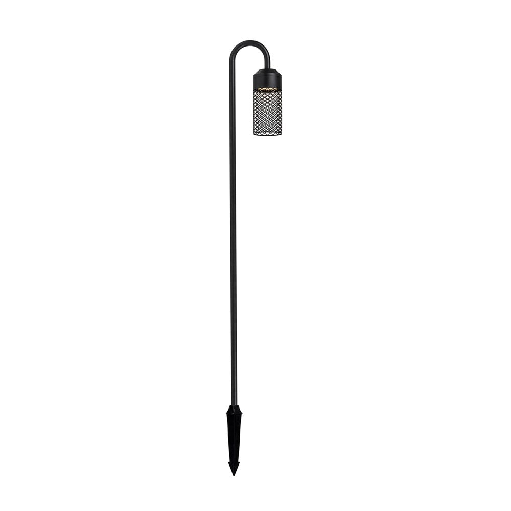 Stellato LED Bollard Spike Light CCT 7w Aluminium Black Havit Lighting