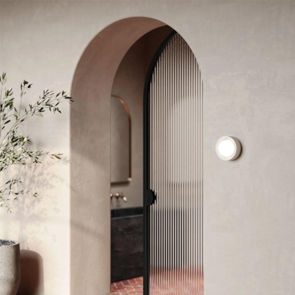 Orb Sur Indoor Wall Light Small in Iron, Old Brass or White