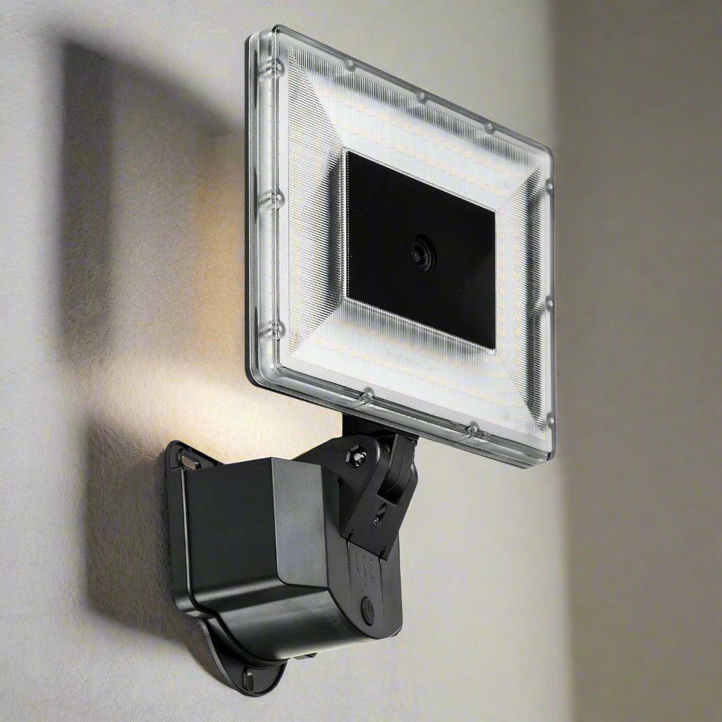 Solar Smart WIFI LED Security Light w/ Sensor & IP Camera Solar Lighti ...