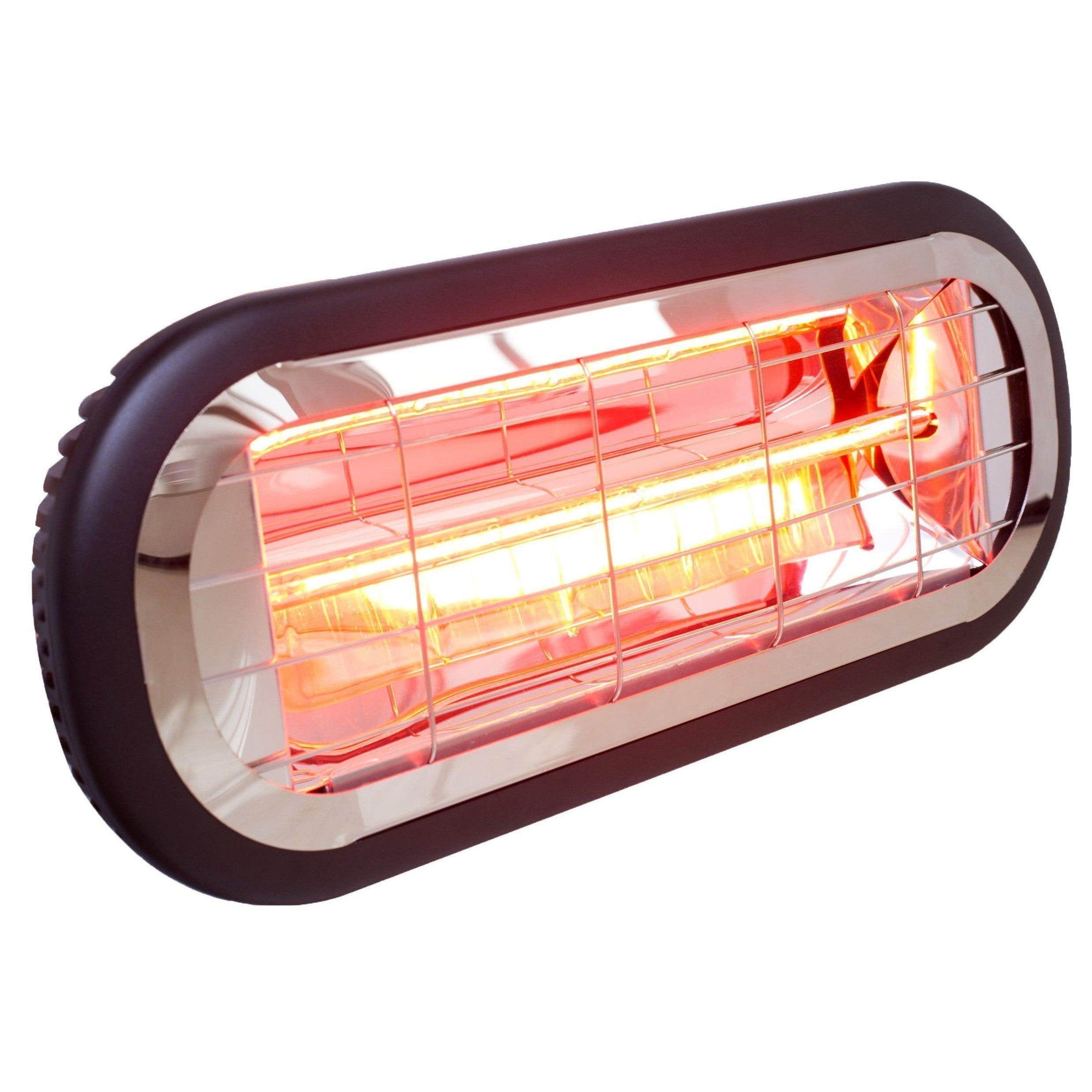 infrared Outdoor Heater IP65 1000w or 2000w SUNB1000BL SUNB2000BL Ventair-SUNB2000BL-The Lighting Outlet-product-view