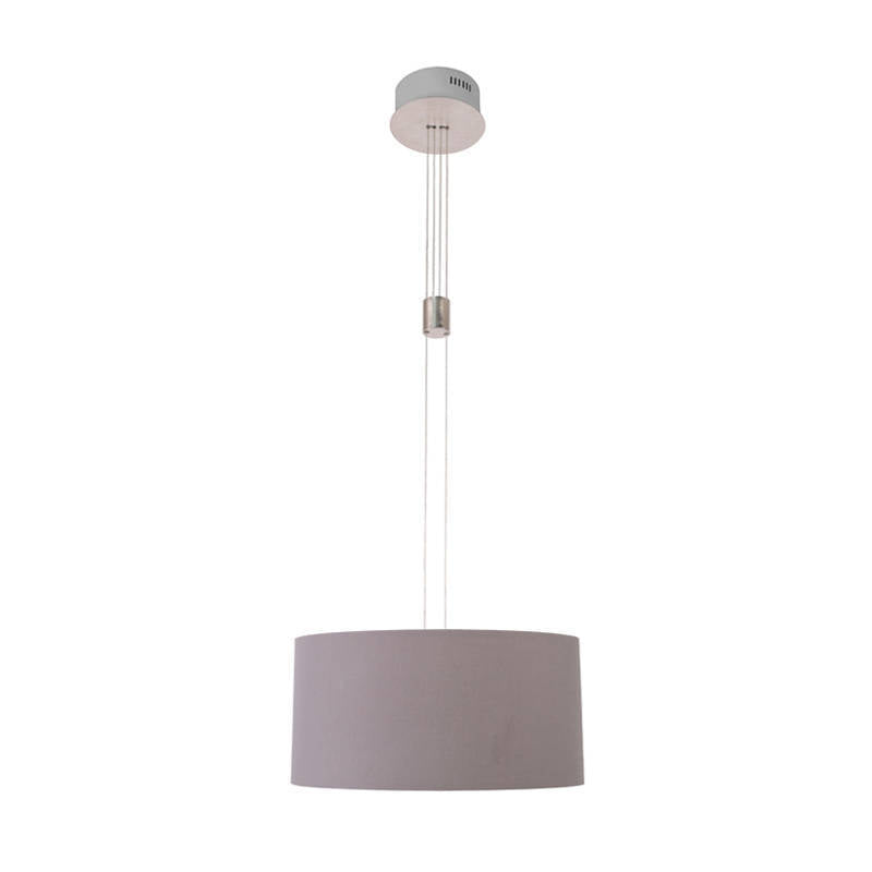Mia Dimmable LED Rise & Fall Pendant Light in Black/Grey/White Lexi Li ...